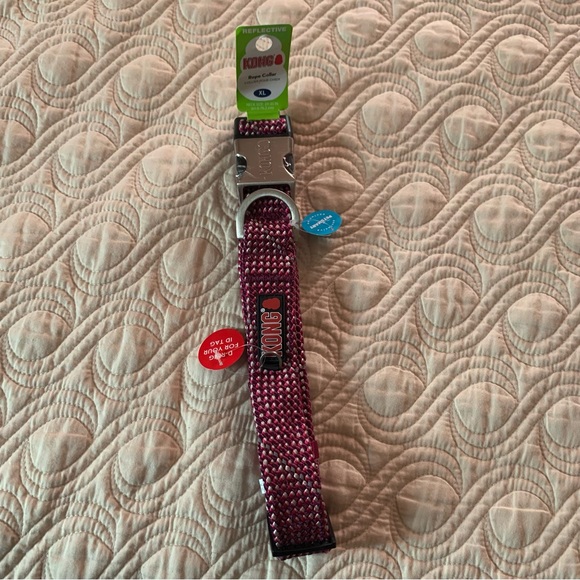 Kong Dog Kong Dog Rope Collar Pink Or Gray Poshmark